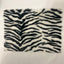 White Black Tiger Luxe Plush Faux Fur Fabric - Prismatic Fiber Arts