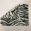 White Black Tiger Luxe Plush Faux Fur Fabric - Prismatic Fiber Arts