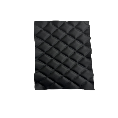 Diamond Quilted Foam Backed Faux Leather Vinyl Fabric - Prismatic Fiber Arts