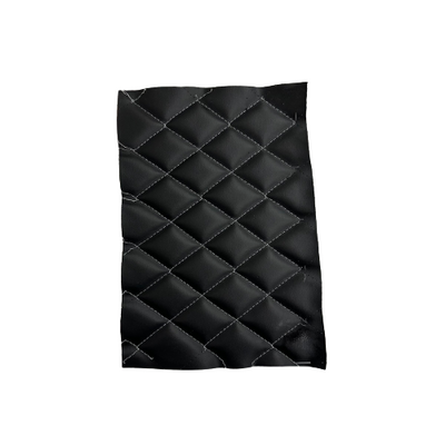 Diamond Quilted Foam Backed Faux Leather Vinyl Fabric - Prismatic Fiber Arts
