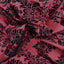 Damask Flocked Taffeta Fabric - Prismatic Fiber Arts