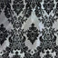 Damask Flocked Taffeta Fabric - Prismatic Fiber Arts