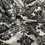 Damask Flocked Taffeta Fabric - Prismatic Fiber Arts
