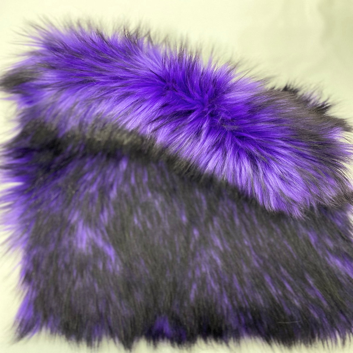 Husky Print Long Pile Shaggy Faux Fur Fabric - Prismatic Fiber Arts