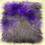 Husky Print Long Pile Shaggy Faux Fur Fabric - Prismatic Fiber Arts