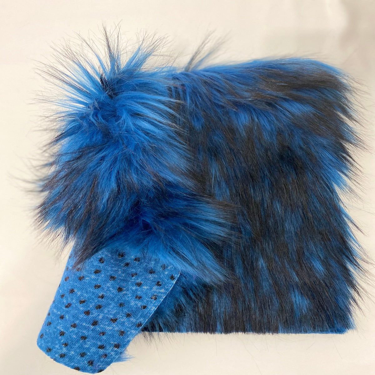 Husky Print Long Pile Shaggy Faux Fur Fabric - Prismatic Fiber Arts