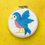 Bluebird by Mary Engelbreit Counted Cross Stitch DIY KIT - Prismatic Fiber Arts