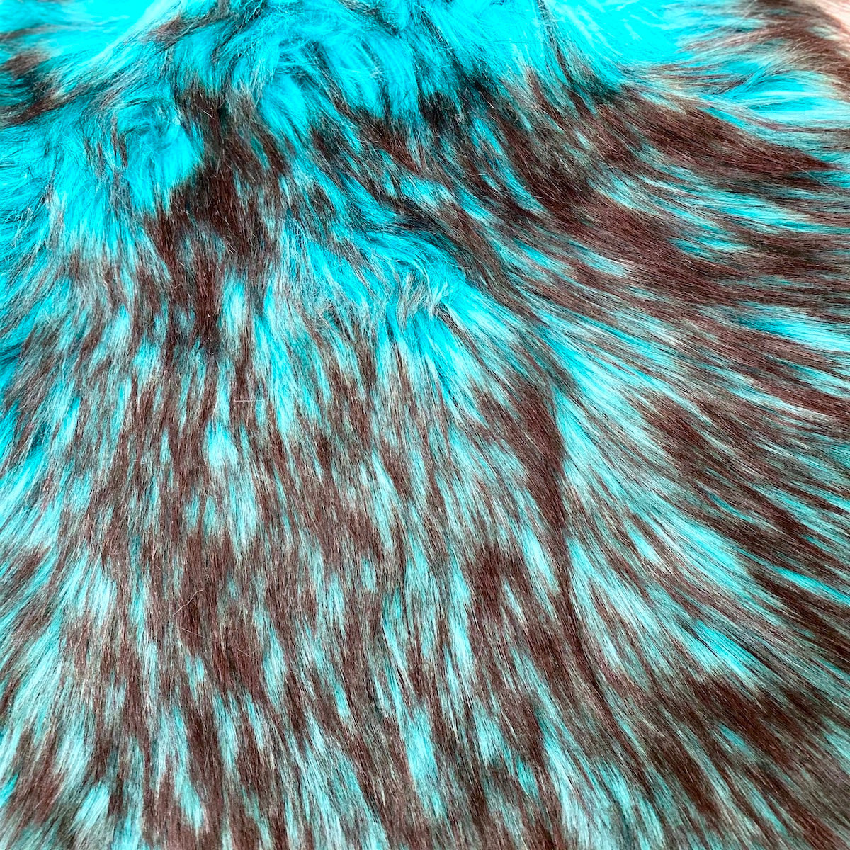 Husky Print Long Pile Shaggy Faux Fur Fabric - Prismatic Fiber Arts