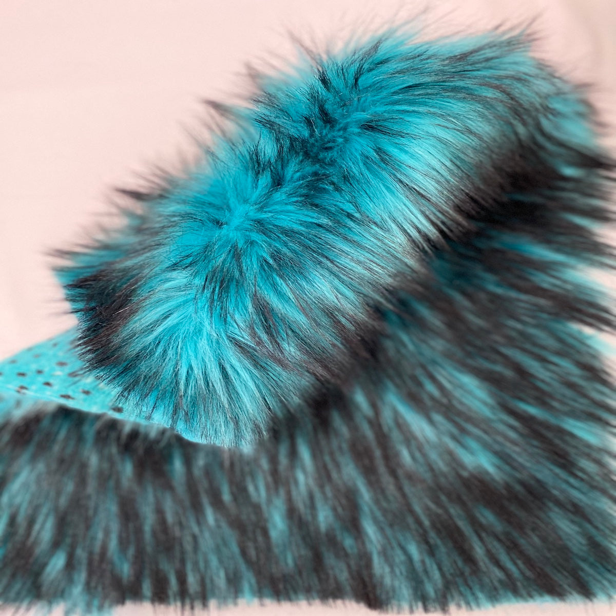 Husky Print Long Pile Shaggy Faux Fur Fabric - Prismatic Fiber Arts