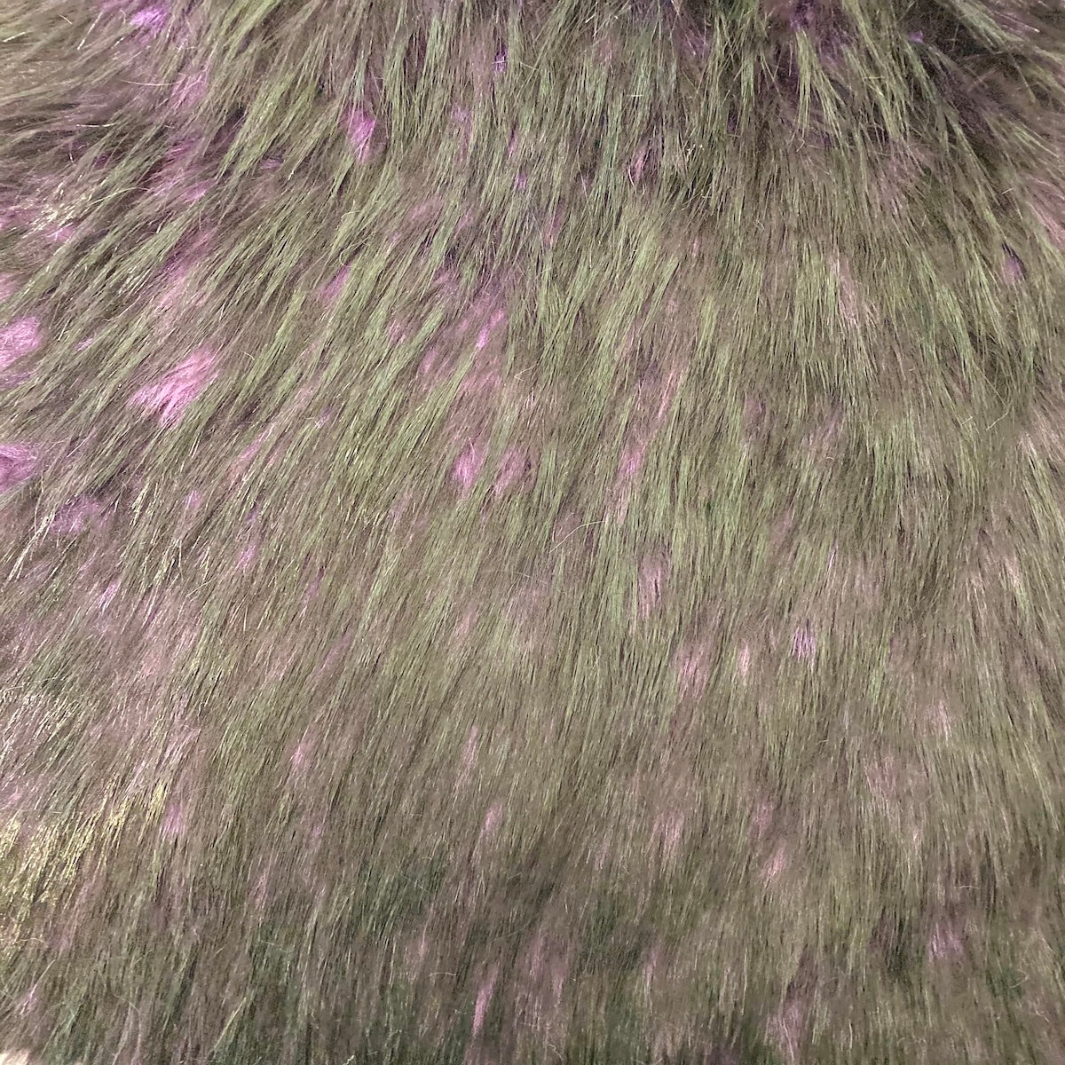 Husky Print Long Pile Shaggy Faux Fur Fabric - Prismatic Fiber Arts