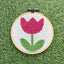 Tulip by Mary Engelbreit Counted Cross Stitch DIY KIT - Prismatic Fiber Arts