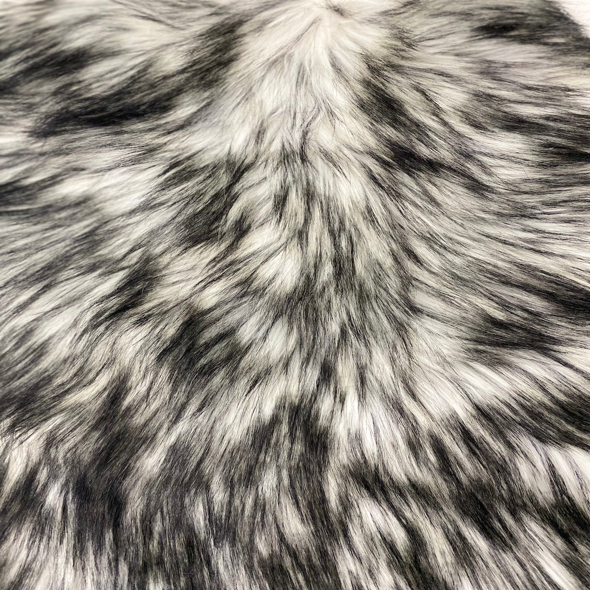 Husky Print Long Pile Shaggy Faux Fur Fabric - Prismatic Fiber Arts