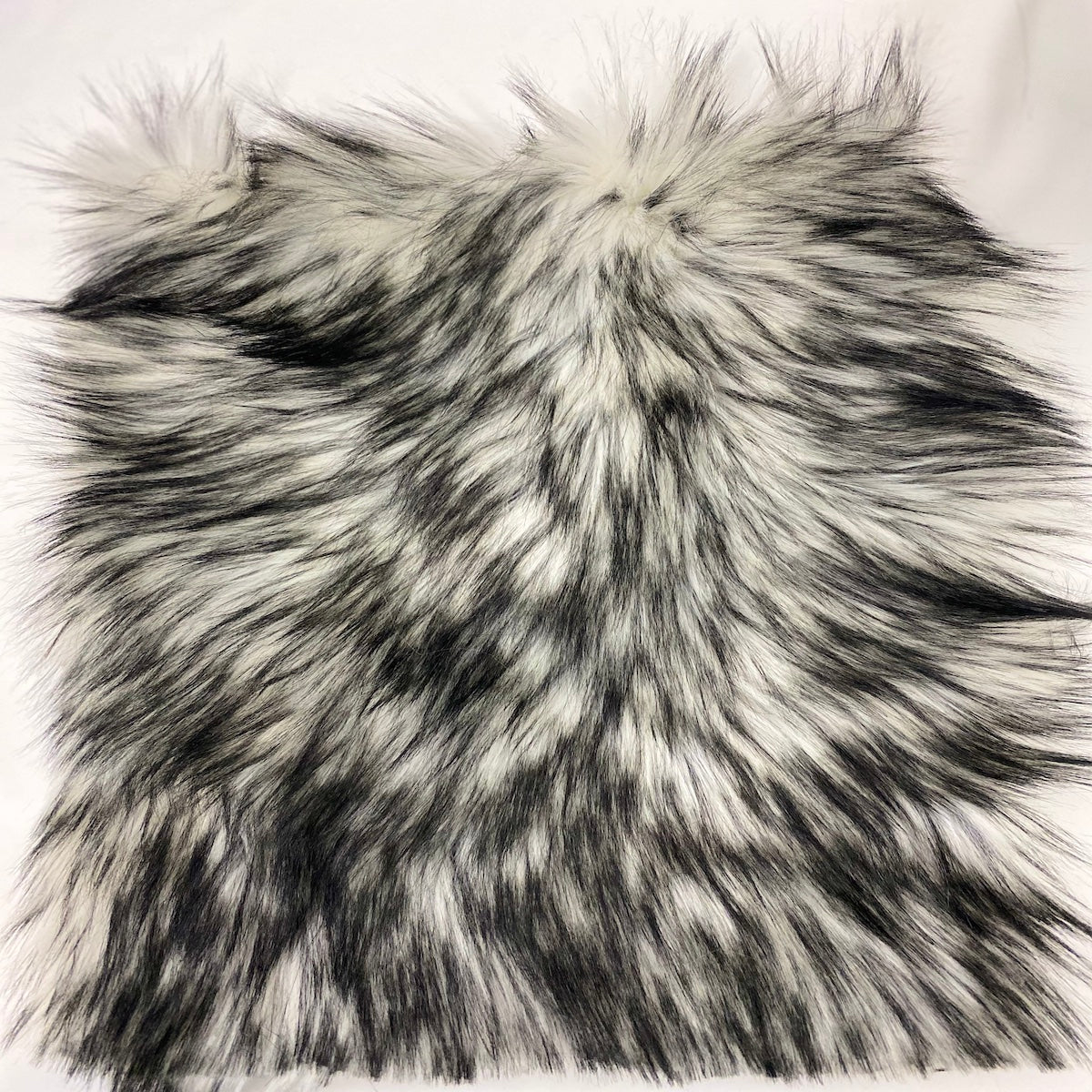 Husky Print Long Pile Shaggy Faux Fur Fabric - Prismatic Fiber Arts
