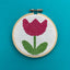 Tulip by Mary Engelbreit Counted Cross Stitch DIY KIT - Prismatic Fiber Arts