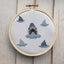 Shark Counted Cross Stitch DIY KIT - Prismatic Fiber Arts