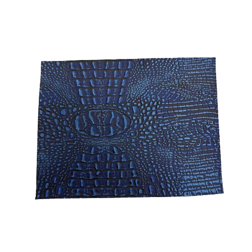 Mugger Two Tone Gator Faux Leather Vinyl Fabric - Prismatic Fiber Arts