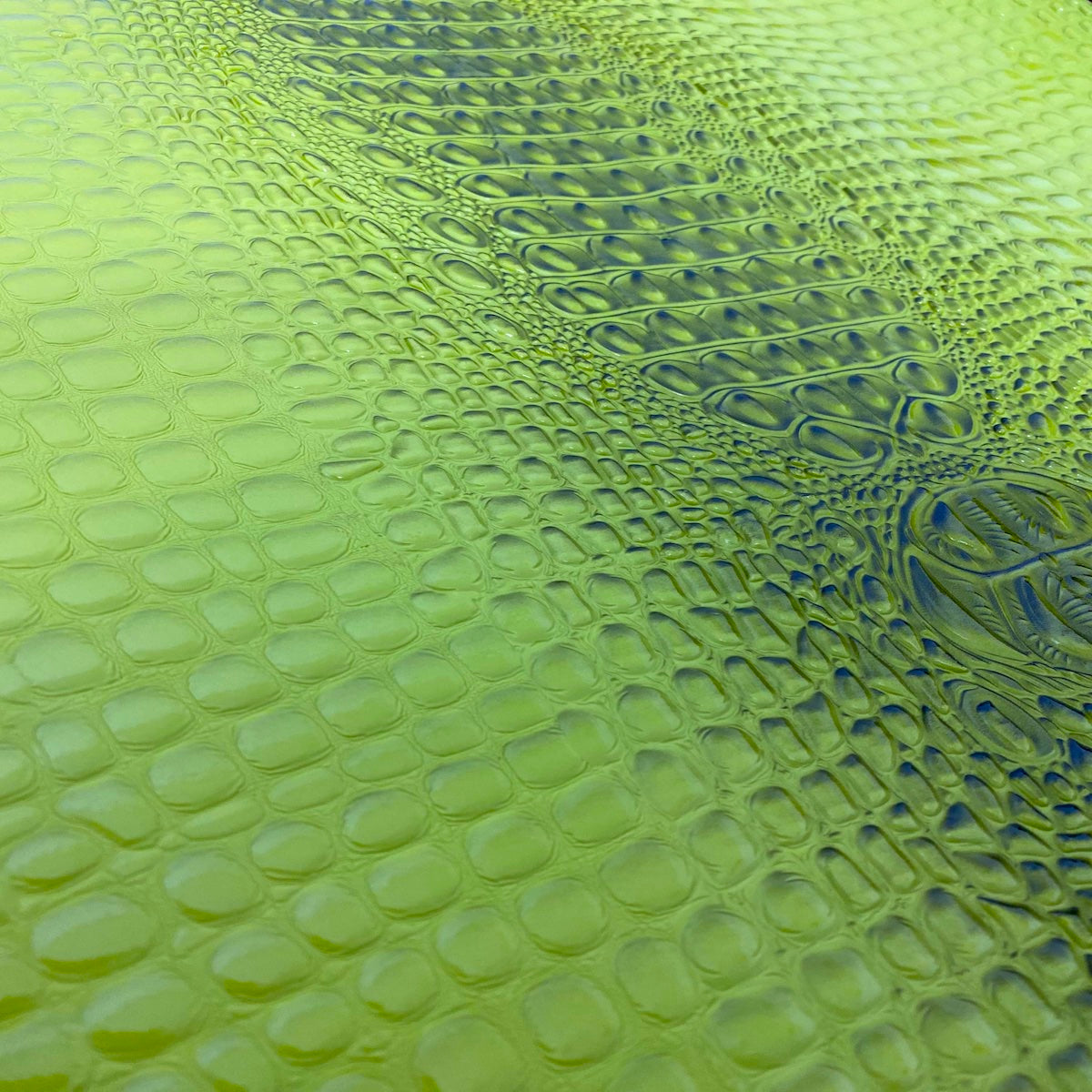 Aussie 3D Embossed Gator Vinyl Fabric - Prismatic Fiber Arts