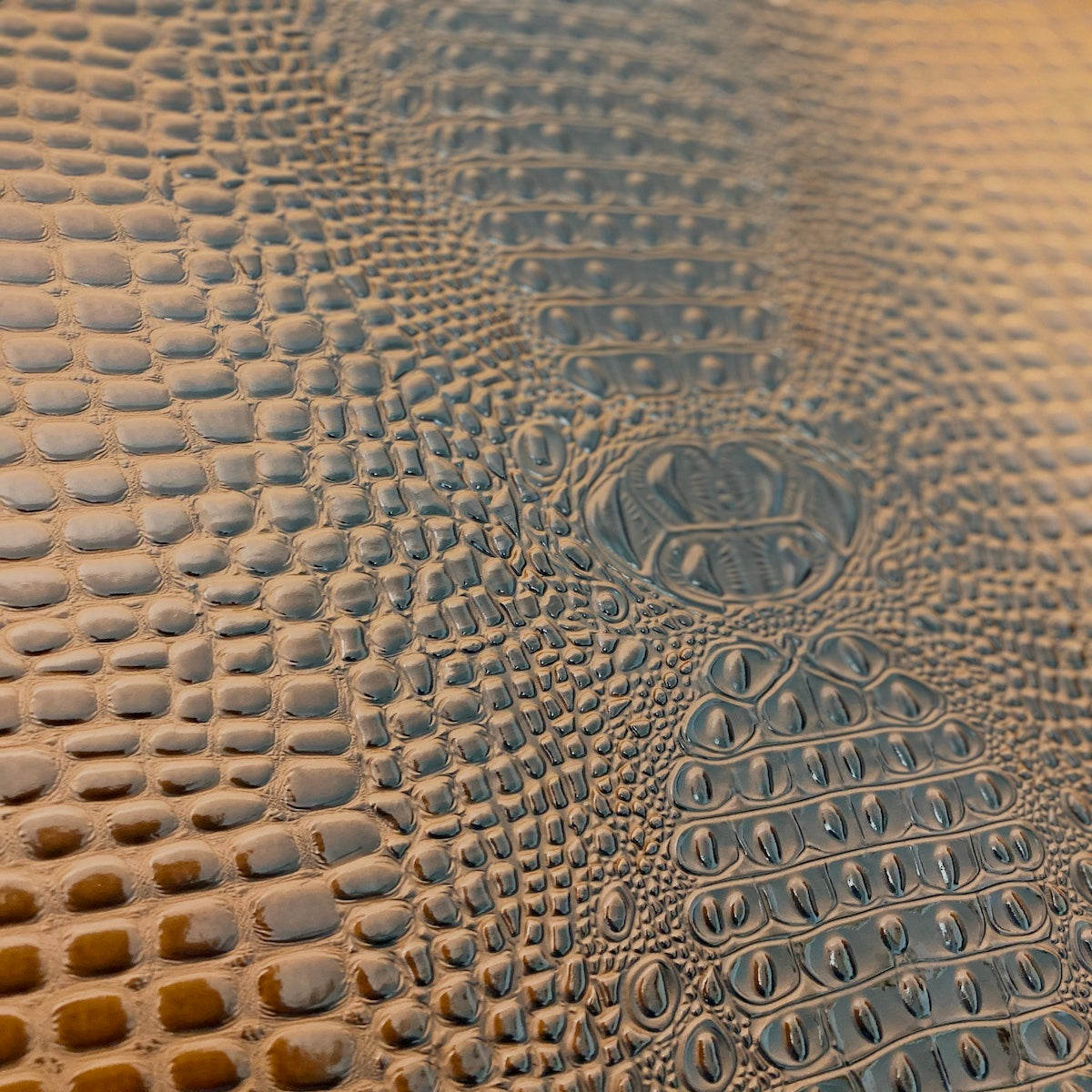 Aussie 3D Embossed Gator Vinyl Fabric - Prismatic Fiber Arts