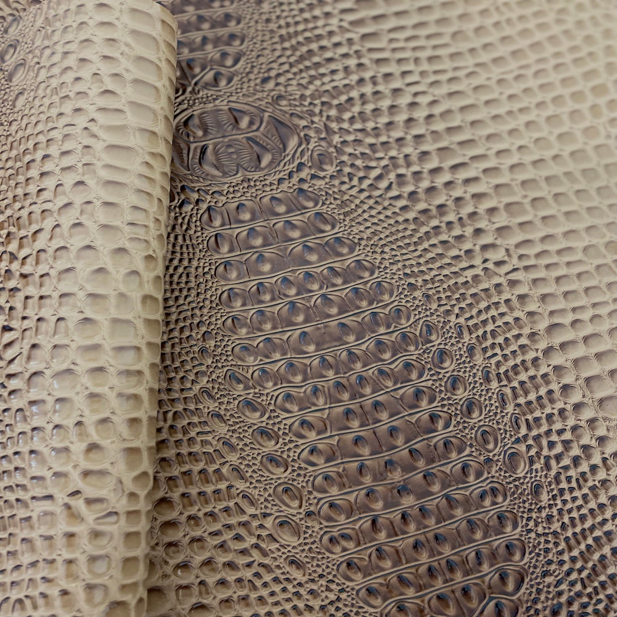 Aussie 3D Embossed Gator Vinyl Fabric - Prismatic Fiber Arts