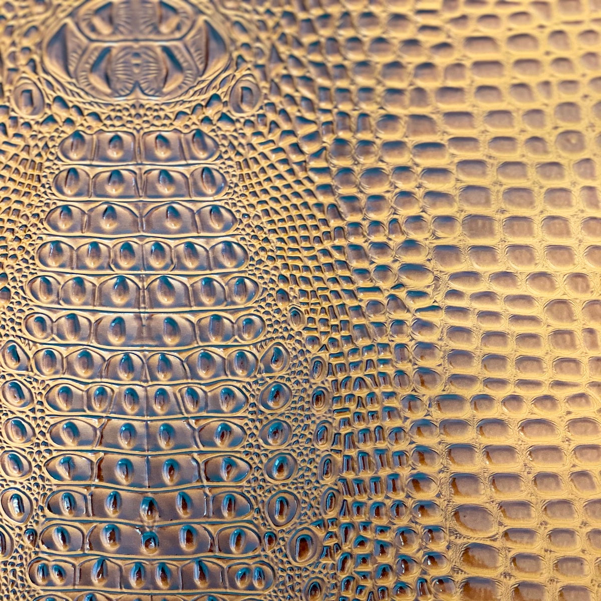 Aussie 3D Embossed Gator Vinyl Fabric - Prismatic Fiber Arts