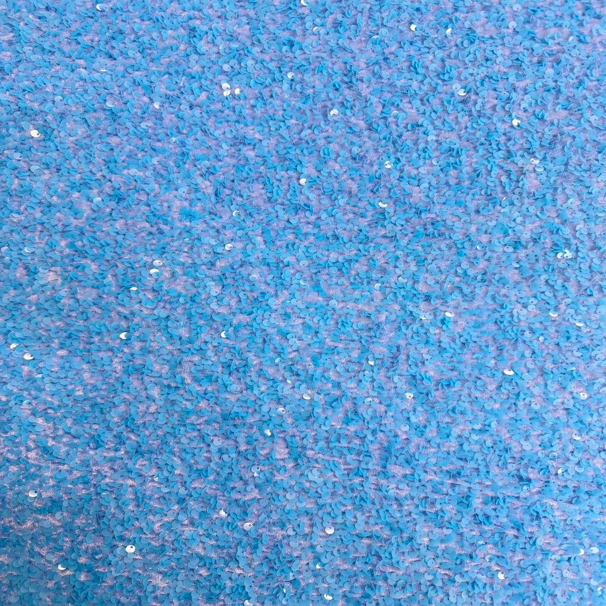 Sequins Embroidered Stretch Velvet Rodeo Fabric - Prismatic Fiber Arts