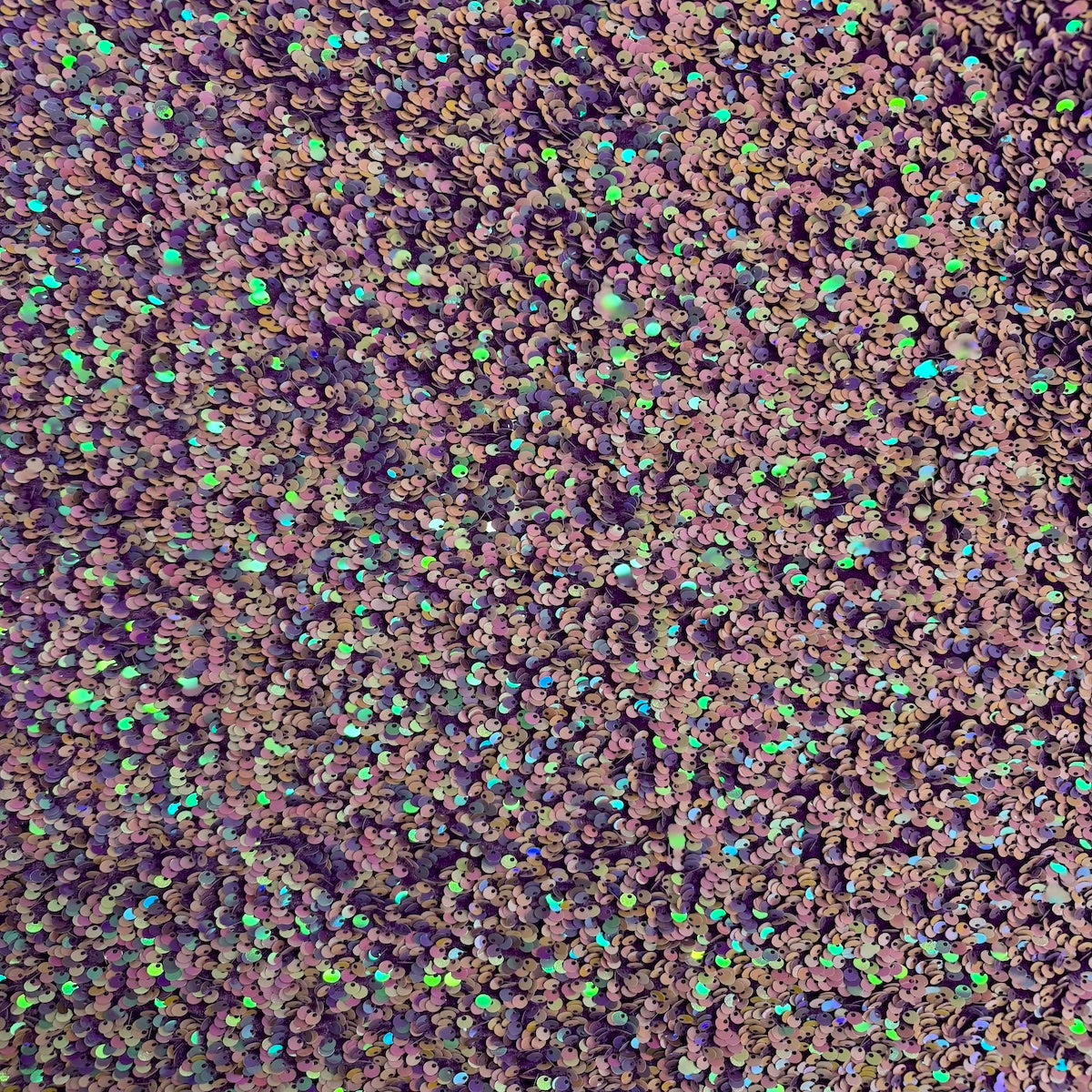 Sequins Embroidered Stretch Velvet Rodeo Fabric - Prismatic Fiber Arts