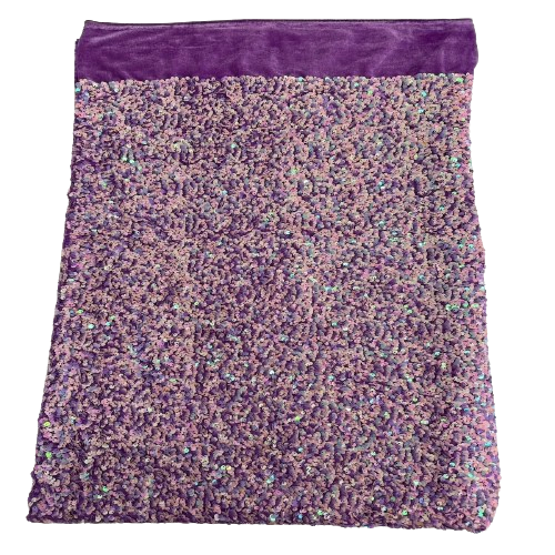 Sequins Embroidered Stretch Velvet Rodeo Fabric - Prismatic Fiber Arts