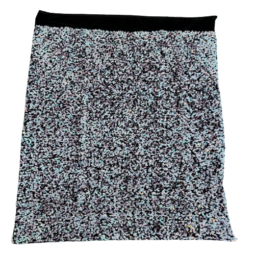 Sequins Embroidered Stretch Velvet Rodeo Fabric - Prismatic Fiber Arts