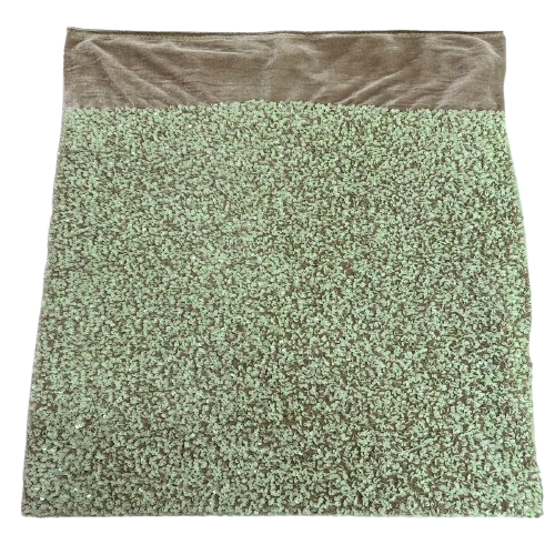Sequins Embroidered Stretch Velvet Rodeo Fabric - Prismatic Fiber Arts