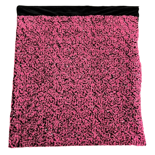 Sequins Embroidered Stretch Velvet Rodeo Fabric - Prismatic Fiber Arts