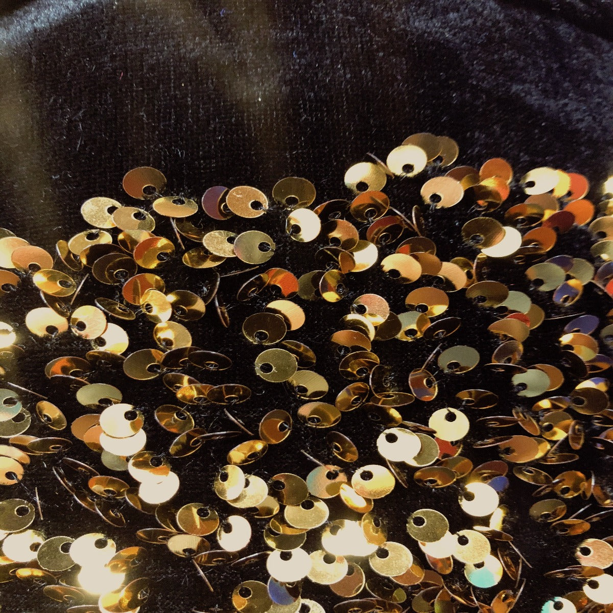 Sequins Embroidered Stretch Velvet Rodeo Fabric - Prismatic Fiber Arts