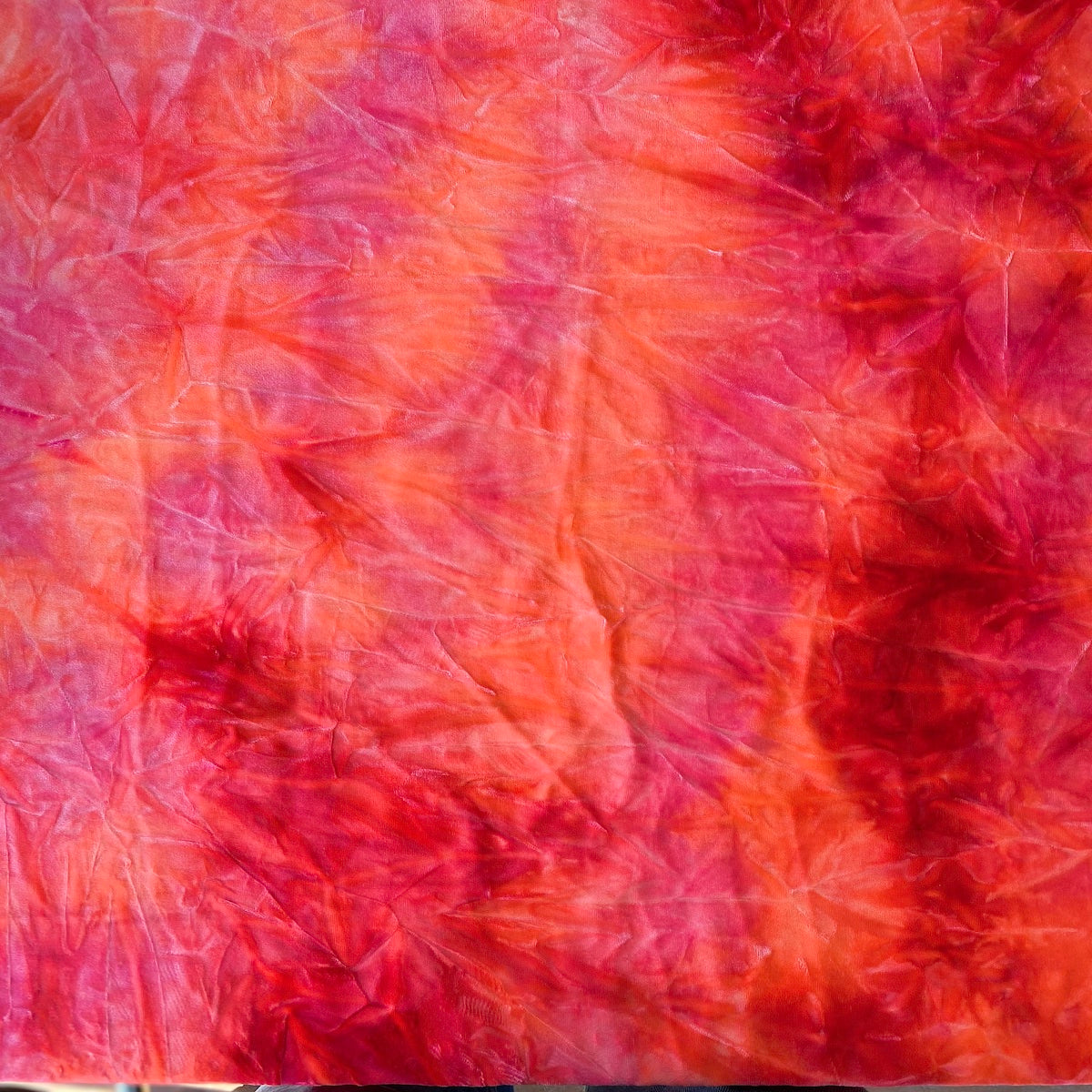 Tie Dye Stretch Velvet Fabric