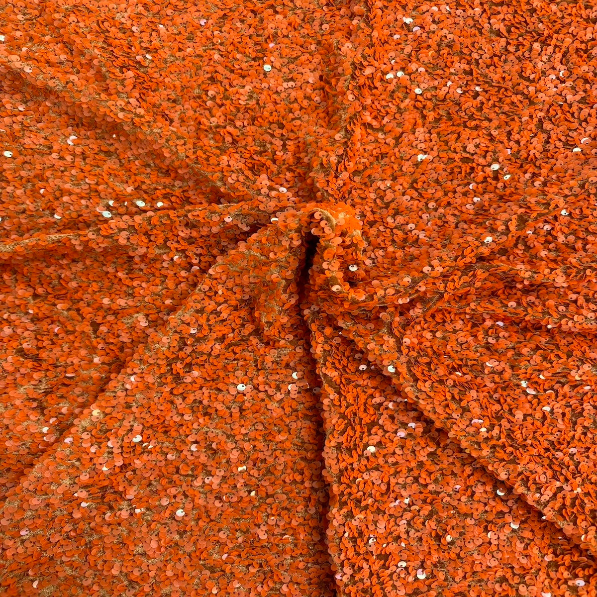 Sequins Embroidered Stretch Velvet Rodeo Fabric - Prismatic Fiber Arts