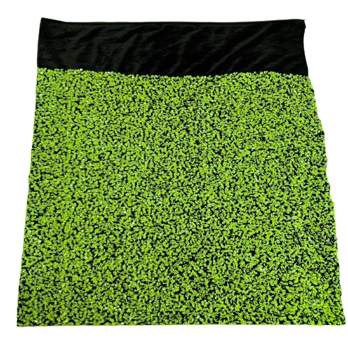 Sequins Embroidered Stretch Velvet Rodeo Fabric - Prismatic Fiber Arts