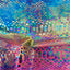 Holographic Tie Dye Taipan Snake Skin Nylon Spandex Fabric - Prismatic Fiber Arts