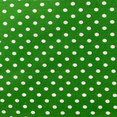 Mini Polka Dot Printed Poly Cotton Fabric - Prismatic Fiber Arts