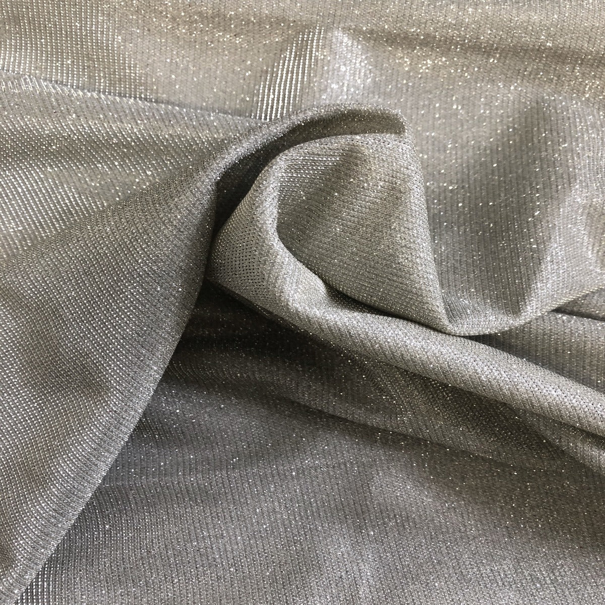 Holographic Shimmer Lurex Glitter Fabric