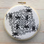 Blackwork Halloween Counted Cross Stitch DIY KIT - Prismatic Fiber Arts