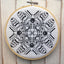 Blackwork Moth Counted Cross Stitch DIY KIT - Prismatic Fiber Arts