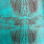 Mugger Two Tone Gator Faux Leather Vinyl Fabric - Prismatic Fiber Arts