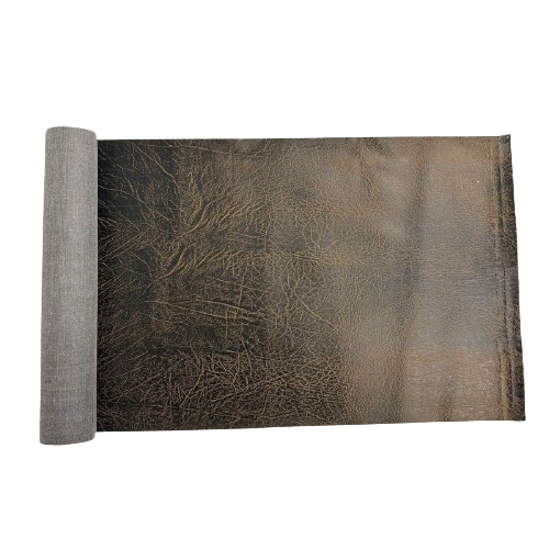 Vintage Distressed Faux Leather Suede Vinyl Fabric - Prismatic Fiber Arts