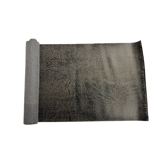 Vintage Distressed Faux Leather Suede Vinyl Fabric - Prismatic Fiber Arts