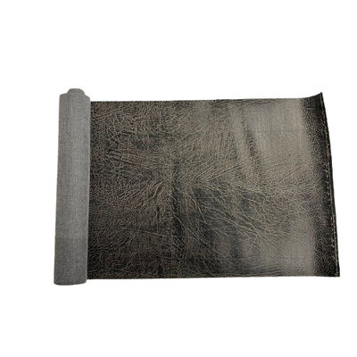 Vintage Distressed Faux Leather Suede Vinyl Fabric - Prismatic Fiber Arts