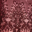 Alta Striped Damask Stretch Sequins Fabric - Prismatic Fiber Arts