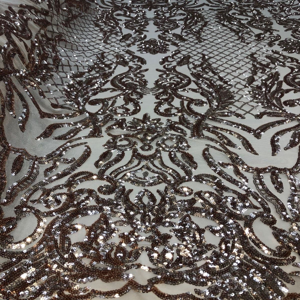 Luna Stretch Sequins Fabric - Prismatic Fiber Arts
