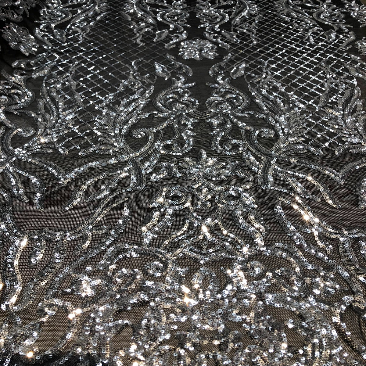 Luna Stretch Sequins Fabric - Prismatic Fiber Arts