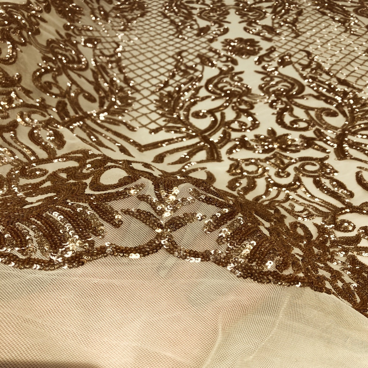Luna Stretch Sequins Fabric - Prismatic Fiber Arts