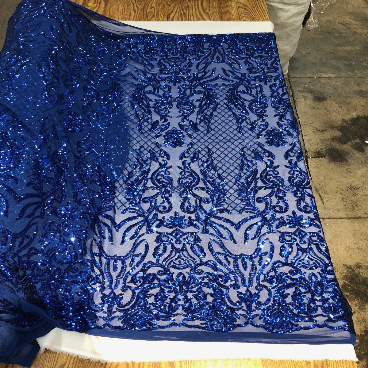 Luna Stretch Sequins Fabric - Prismatic Fiber Arts