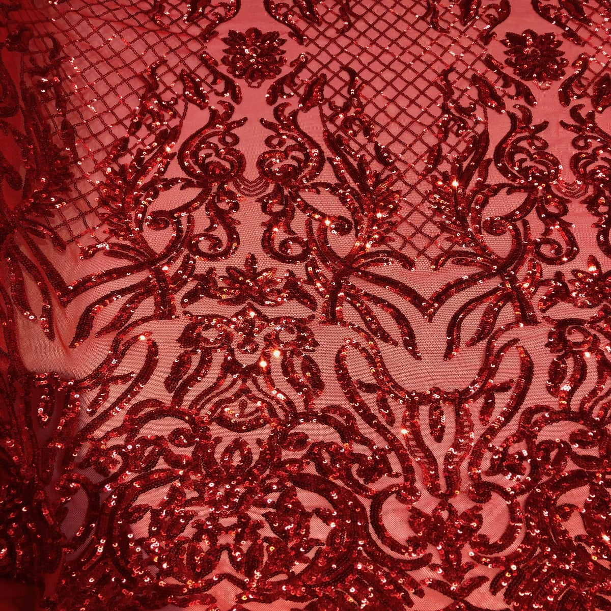 Luna Stretch Sequins Fabric - Prismatic Fiber Arts