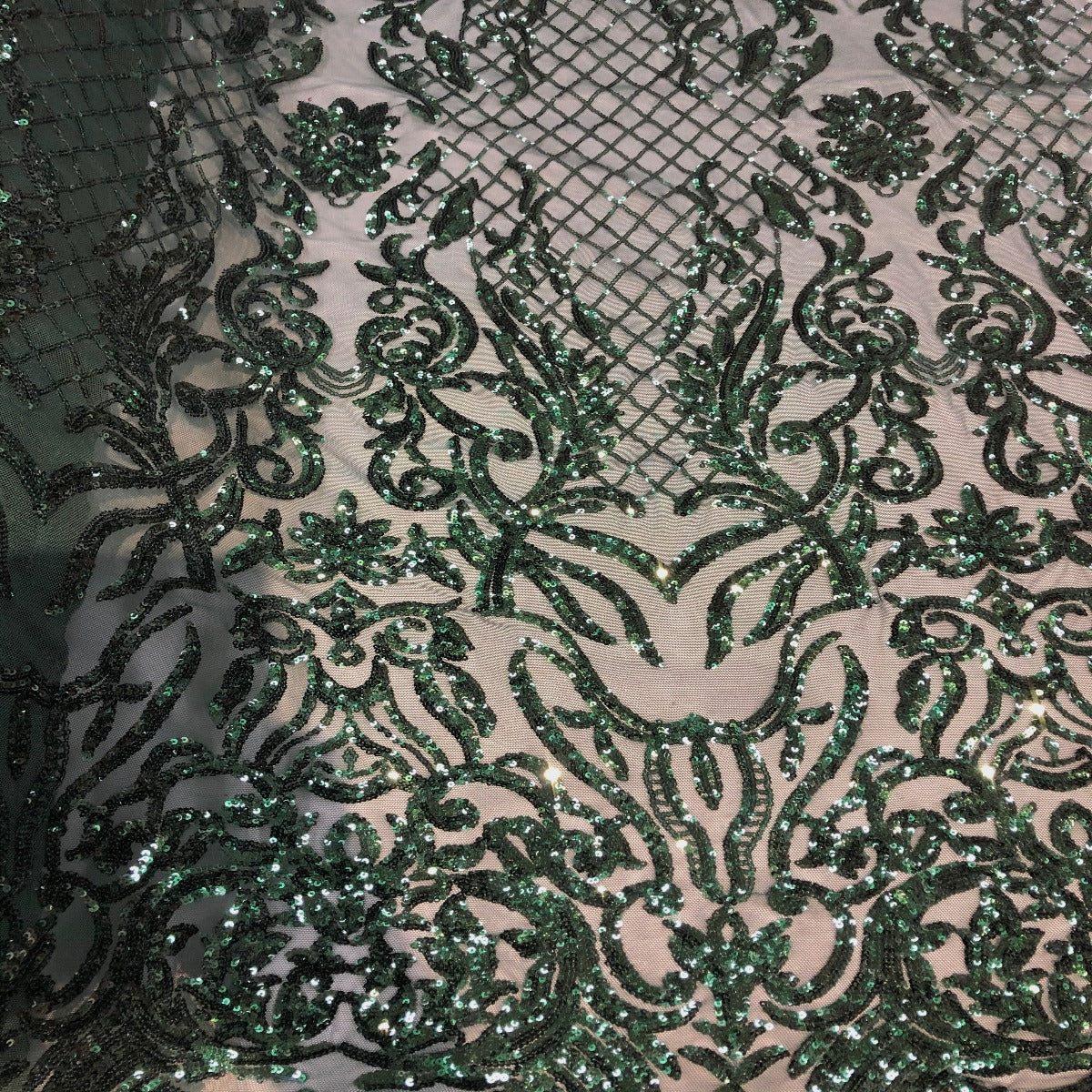 Luna Stretch Sequins Fabric - Prismatic Fiber Arts